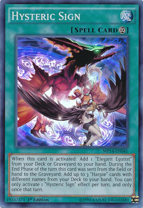 Hysteric Sign card image