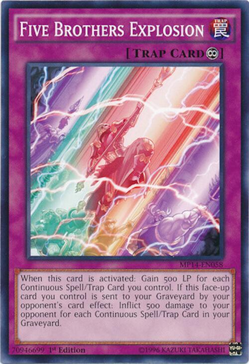 Five Brothers Explosion card image