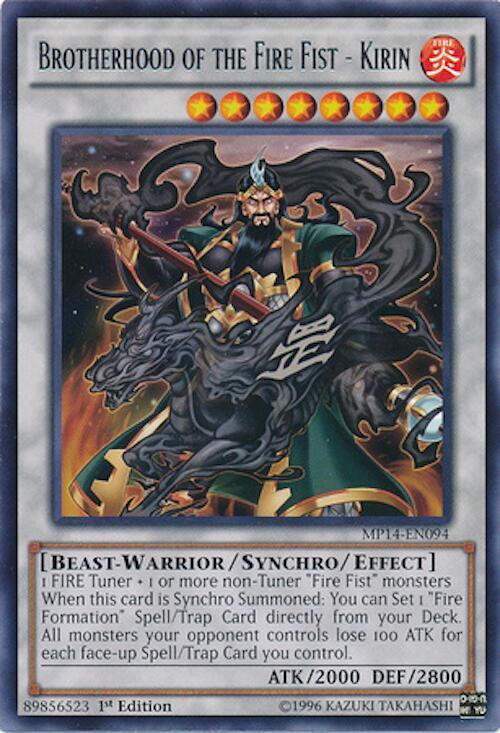 Brotherhood of the Fire Fist - Kirin card image