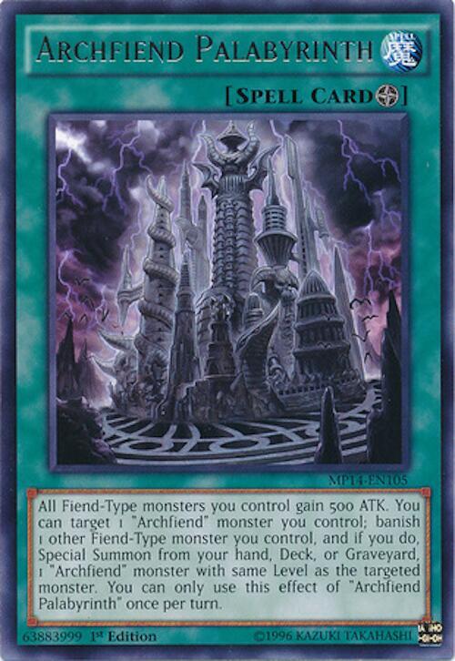 Archfiend Palabyrinth card image