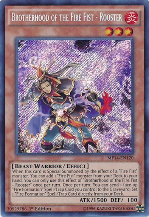 Brotherhood of the Fire Fist - Rooster card image