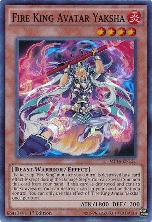 Fire King Avatar Yaksha card image