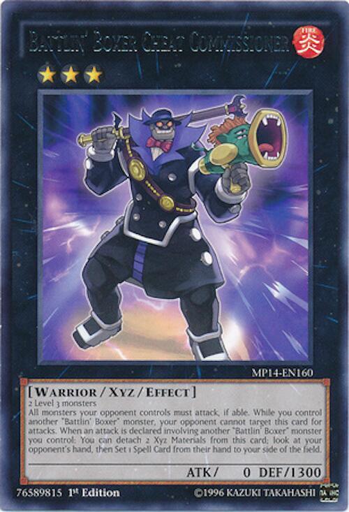Battlin' Boxer Cheat Commissioner card image