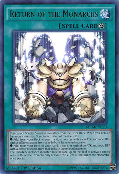 Return of the Monarchs card image