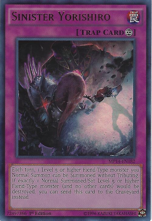 Sinister Yorishiro card image