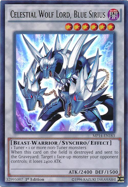 Celestial Wolf Lord, Blue Sirius card image