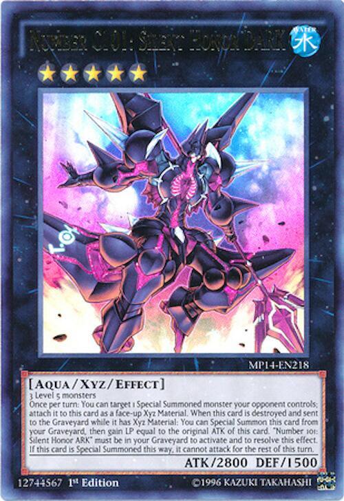 Number C101: Silent Honor DARK card image