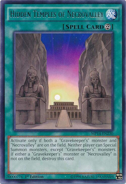 Hidden Temples of Necrovalley card image