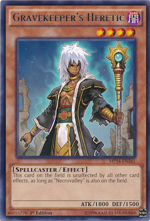 Gravekeeper's Heretic card image
