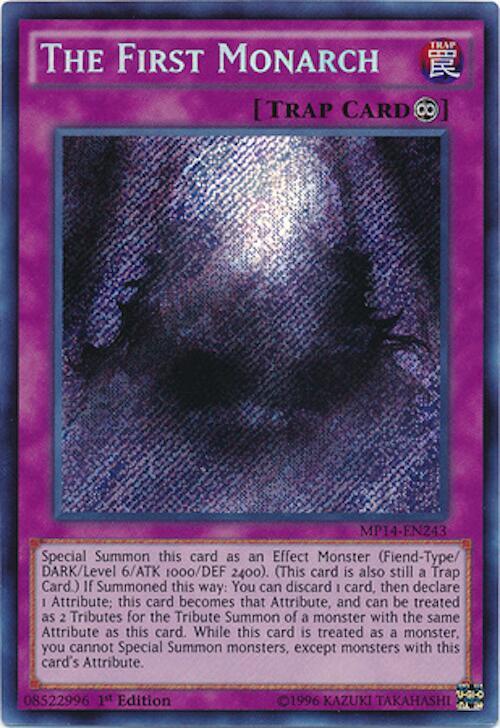 The First Monarch card image