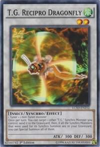 T.G. Recipro Dragonfly card image