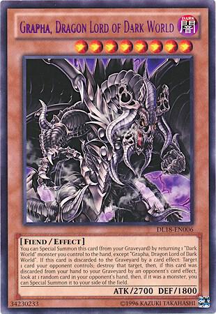 Grapha, Dragon Lord of Dark World (Purple) card image