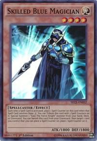 Skilled Blue Magician card image
