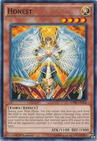 Honest card image
