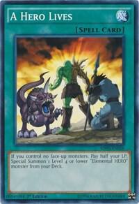 A Hero Lives card image
