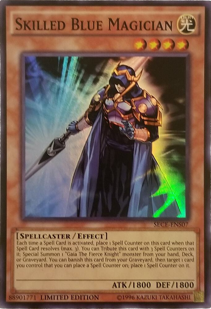 Skilled Blue Magician (SE) card image