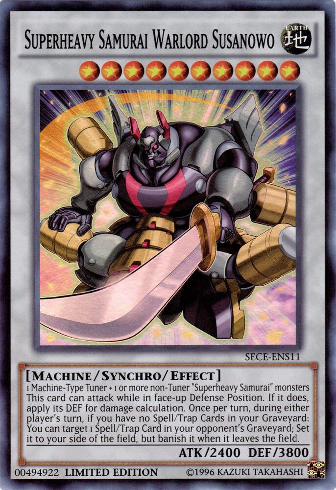 Superheavy Samurai Warlord Susanowo (SE) card image