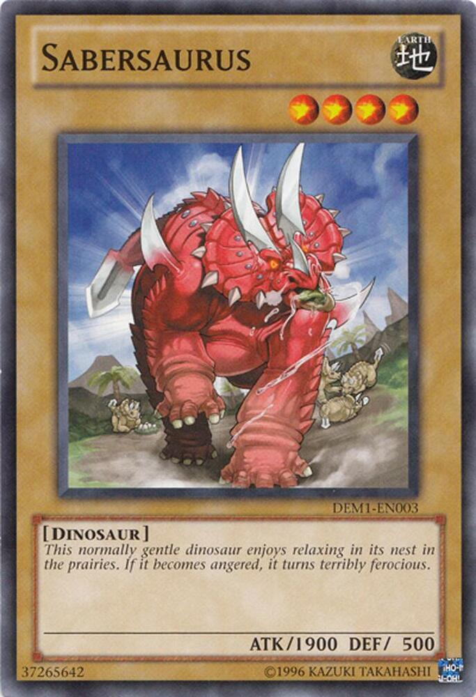 Sabersaurus card image