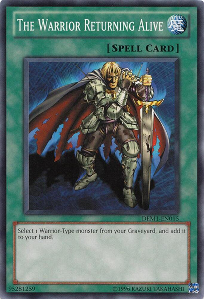 The Warrior Returning Alive card image