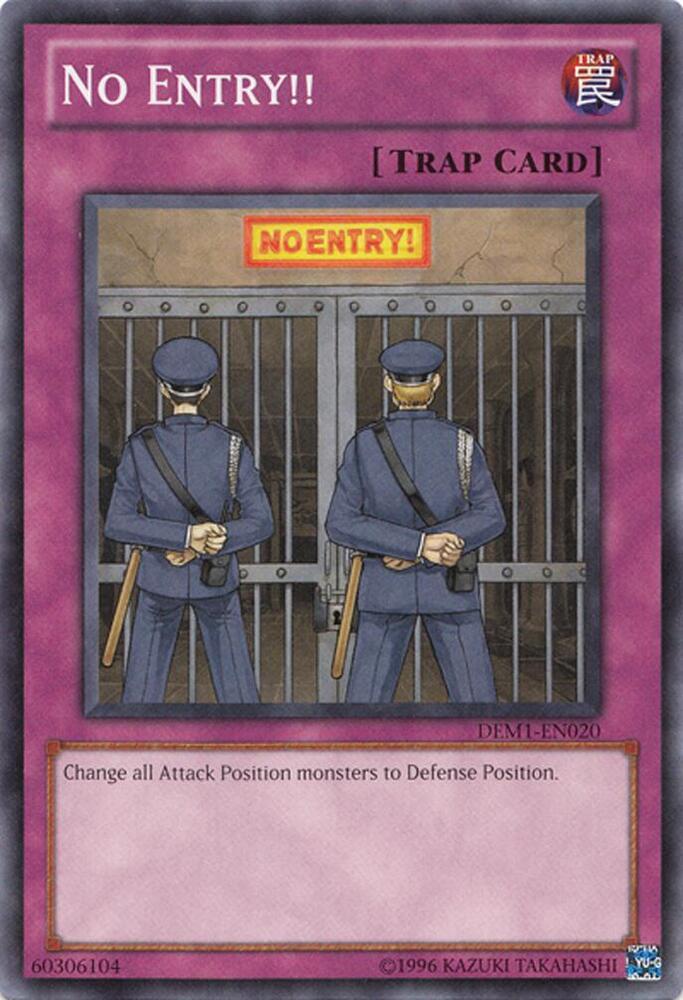 No Entry!! card image