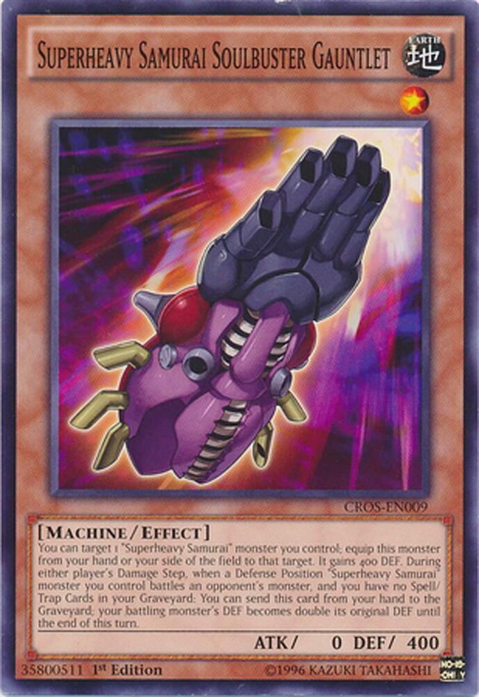 Superheavy Samurai Soulbuster Gauntlet card image