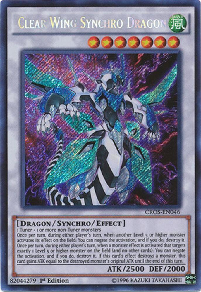Clear Wing Synchro Dragon card image