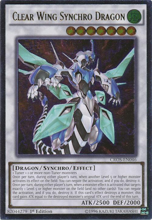 Clear Wing Synchro Dragon (UTR) card image