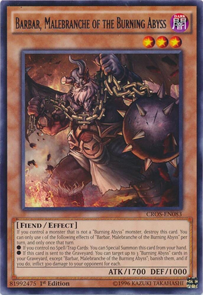 Barbar, Malebranche of the Burning Abyss card image
