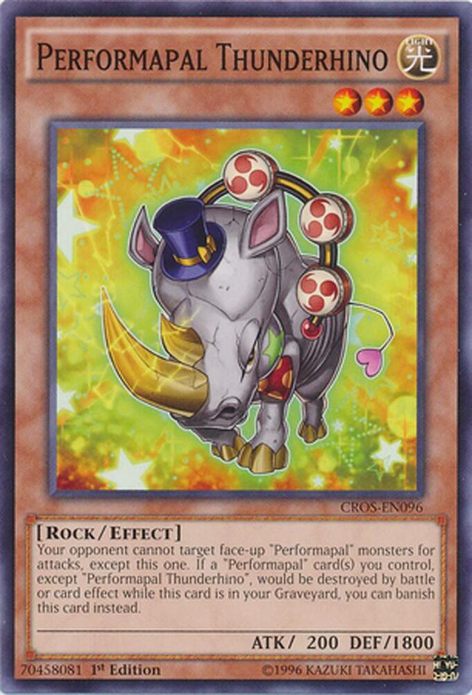 Performapal Thunderhino card image