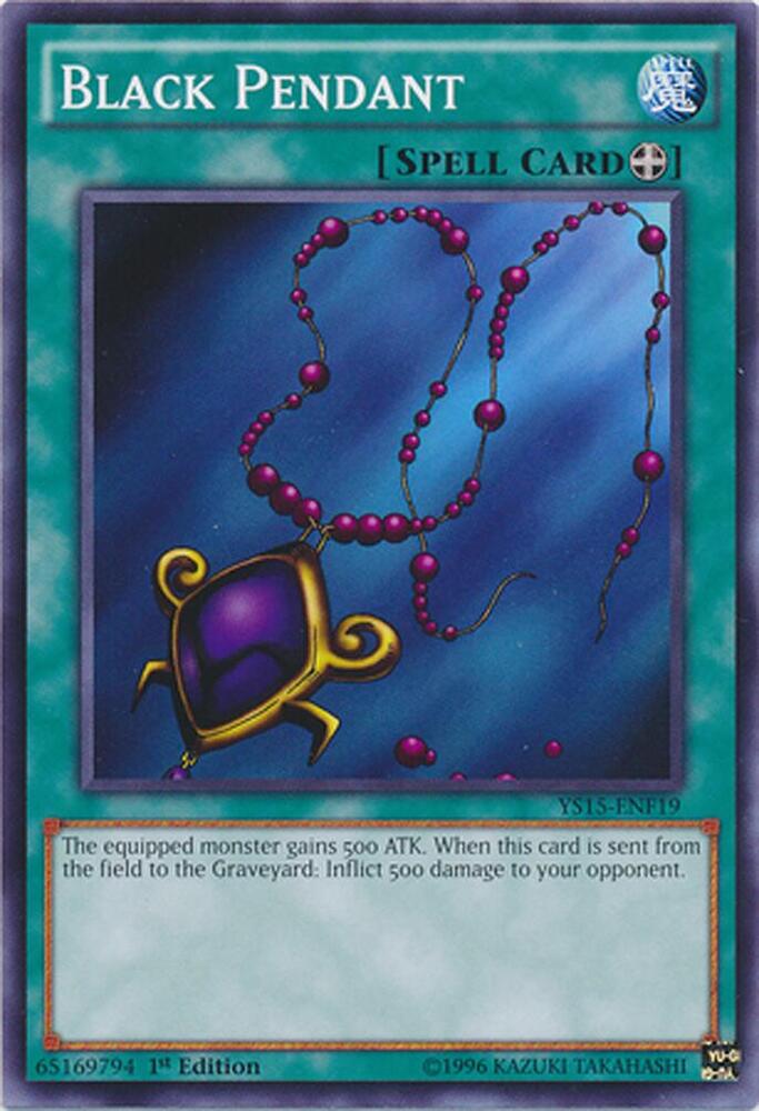 Black Pendant card image