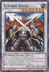 X-Saber Souza (Shatterfoil) card image