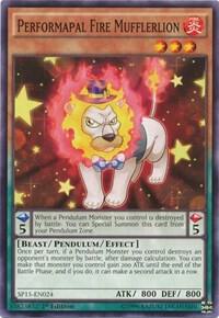 Performapal Fire Mufflerlion card image