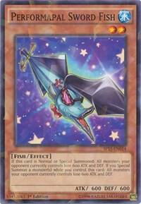 Performapal Sword Fish (Shatterfoil) card image