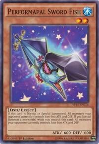 Performapal Sword Fish card image