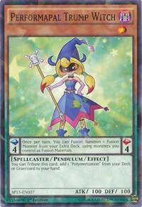 Performapal Trump Witch (Shatterfoil) card image