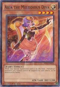 Aria the Melodious Diva (Shatterfoil) card image
