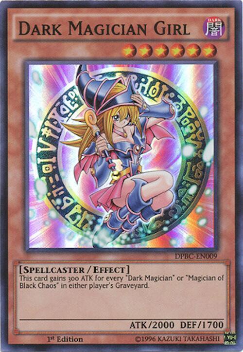 Dark Magician Girl (1st Edition) card image