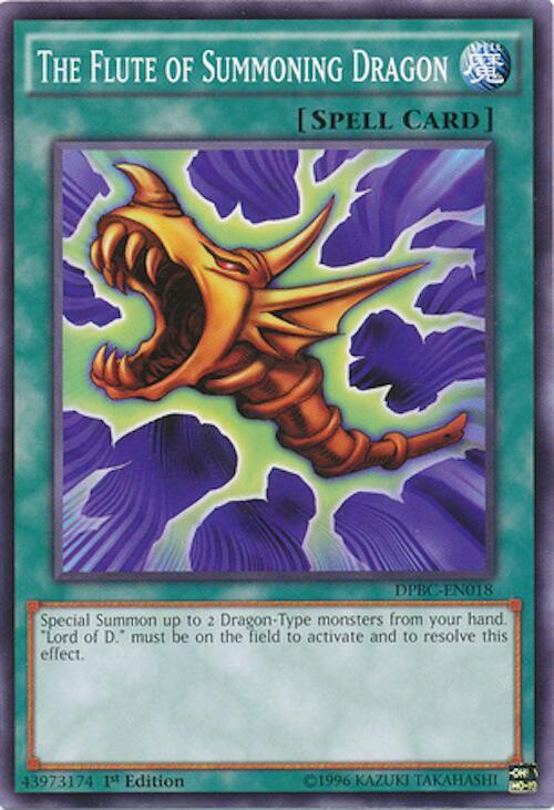 The Flute of Summoning Dragon (1st Edition) card image