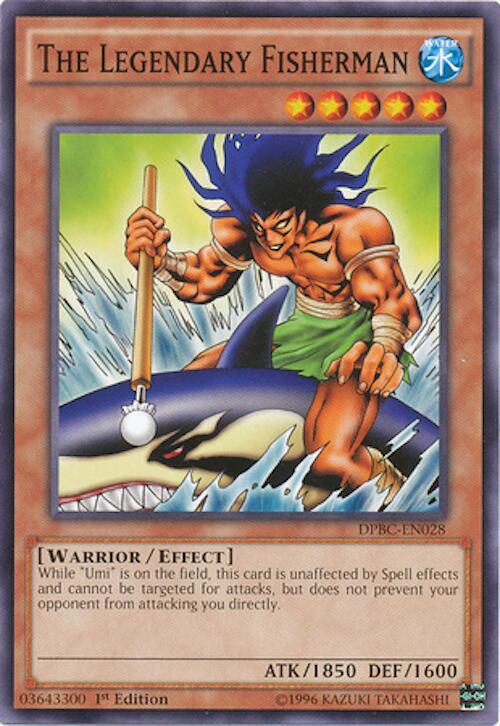 The Legendary Fisherman (1st Edition) card image