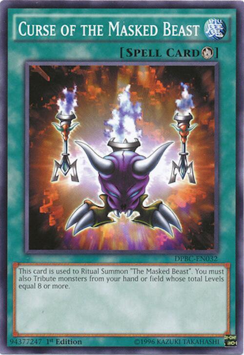 Curse of the Masked Beast (1st Edition) card image