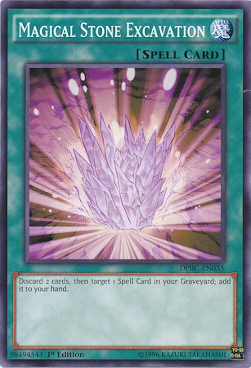 Magical Stone Excavation (1st Edition) card image