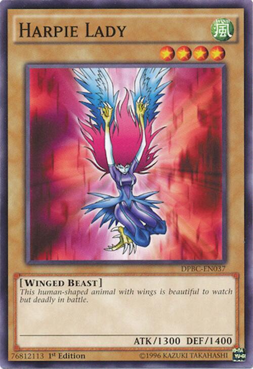Harpie Lady (1st Edition) card image