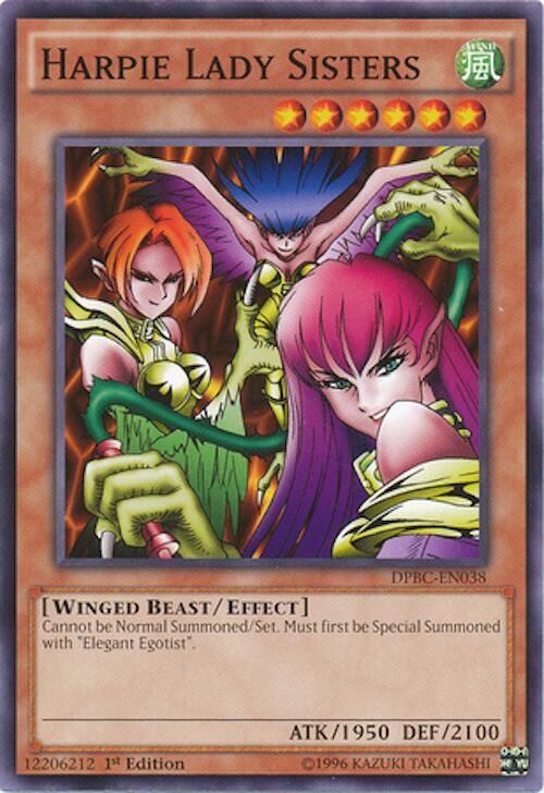 Harpie Lady Sisters (1st Edition) card image